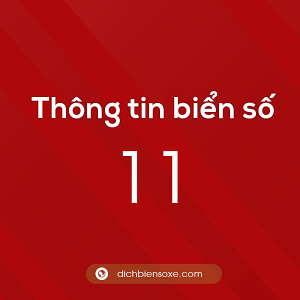 Cập nhật biển số xe 11 ở tỉnh nào? Biển số xe 11 ở đâu?