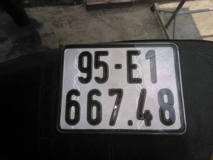 Biển số xe E1 ở đâu