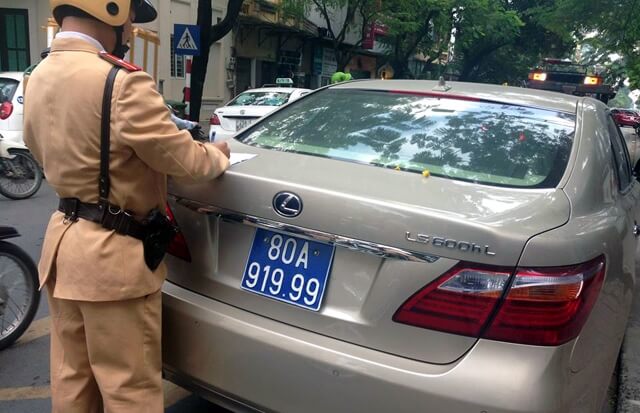 biển số xe màu xanh có ý nghĩa gì