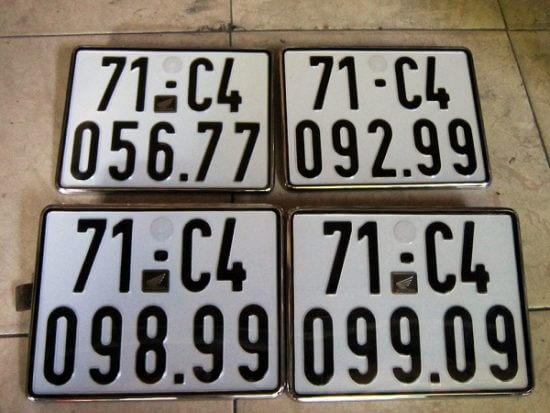 cách tính biển số xe máy đẹp