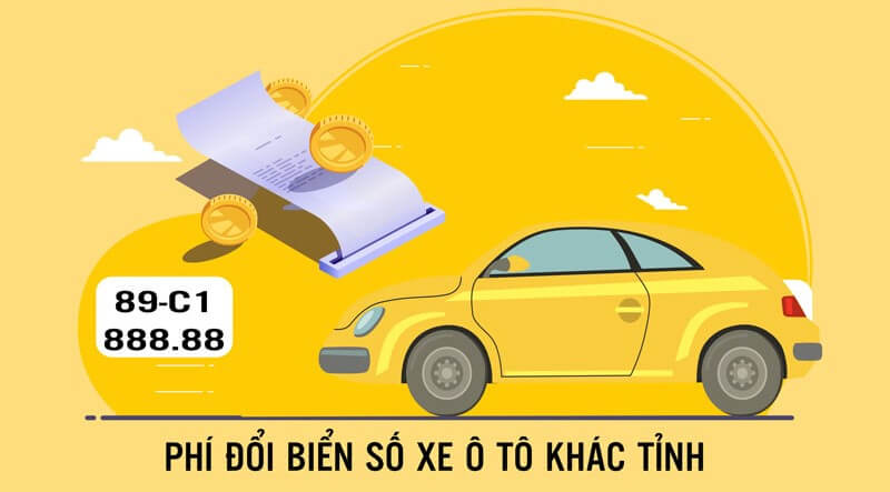 Đổi biển số xe ô tô bao nhiêu tiền