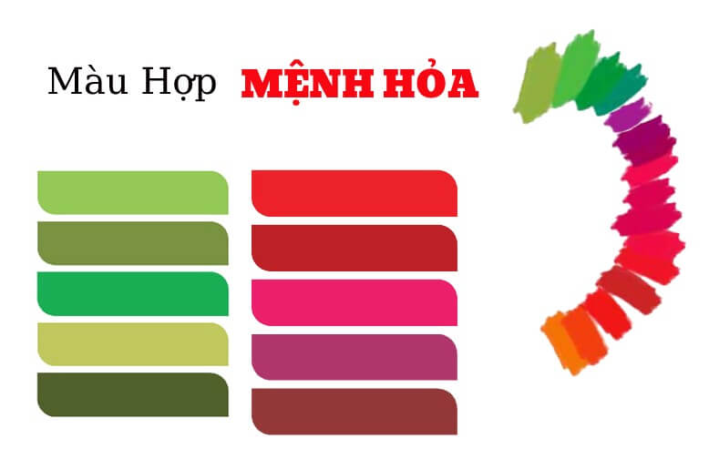 Mệnh Hoả mua xe màu gì