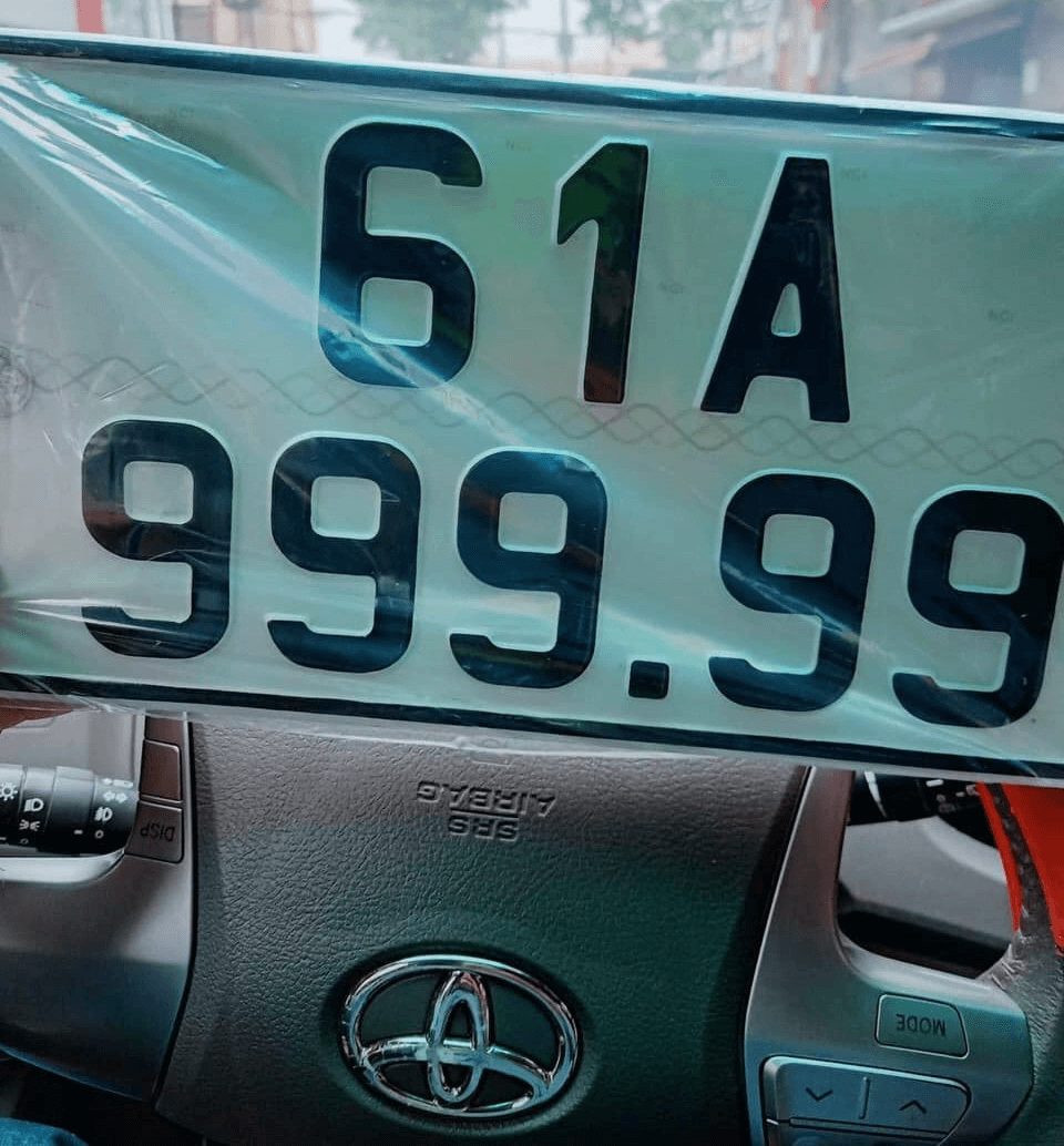 số 9 có ý nghĩa gì trong biển số xe