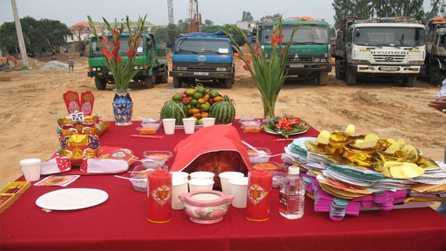 cúng tổ nghề sửa xe