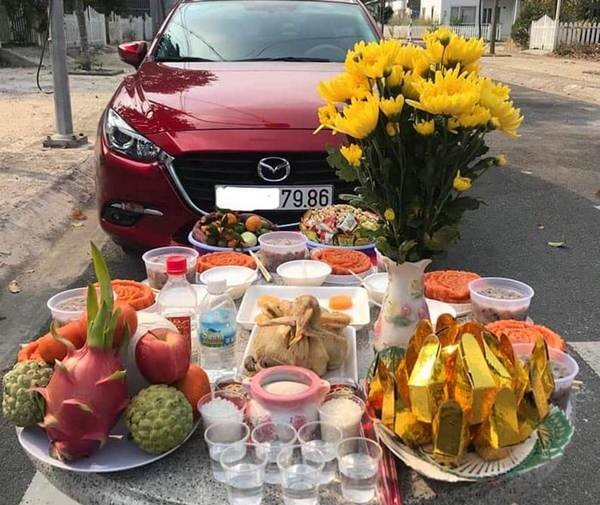 Cúng xe cần những gì