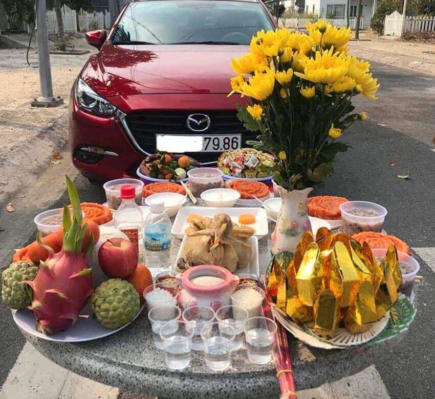 Cúng xe ngày nào