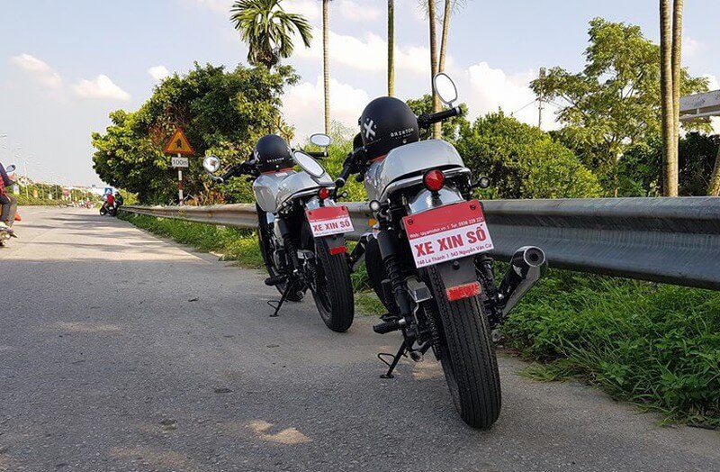 xe chưa có biển số có được lưu thông không