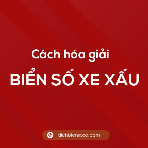 Biển số xe xấu