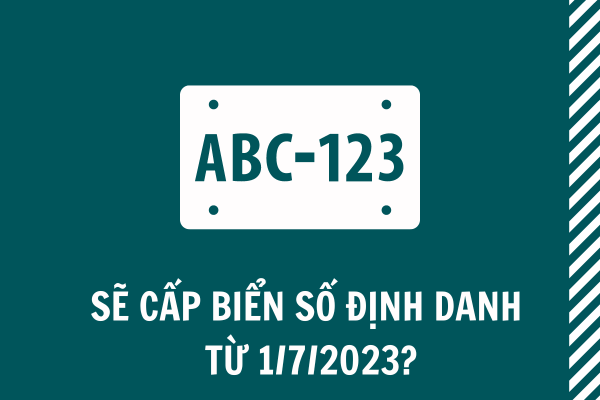 Biển số xe định danh