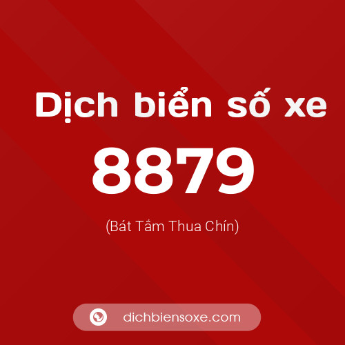 Ý nghĩa biển số xe 8879 là gì?
