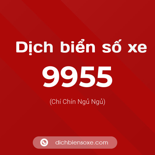 Ý nghĩa biển số xe 9955 là gì?