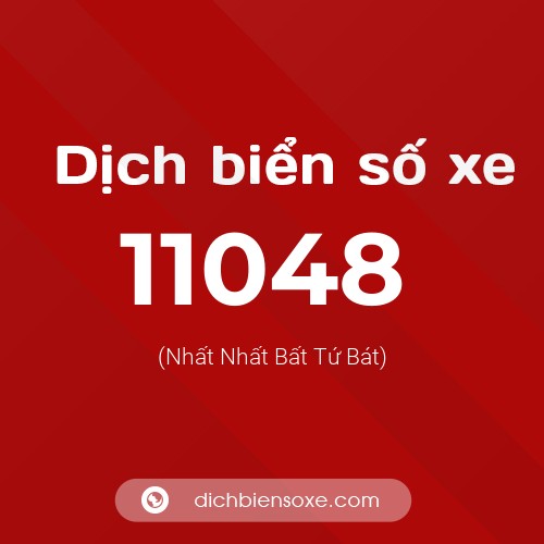 Ý nghĩa biển số xe 11048 là gì?