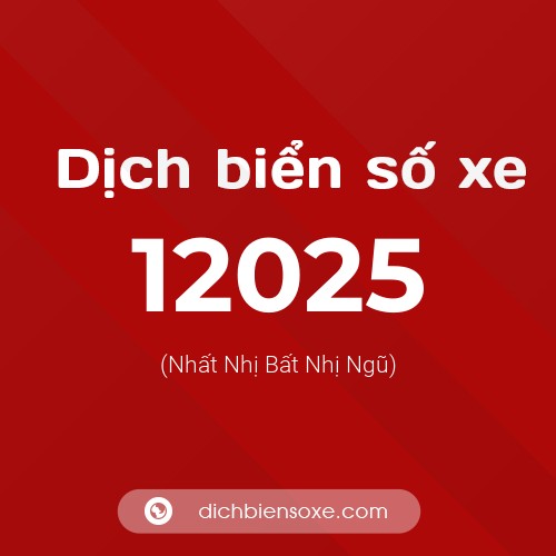 Ý nghĩa biển số xe 12025 là gì?