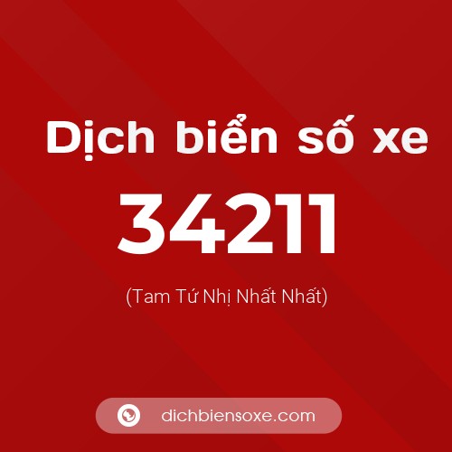 Ý nghĩa biển số xe 34211 là gì?