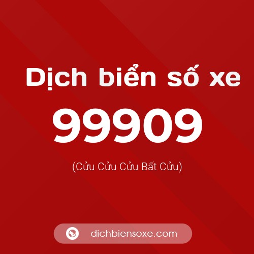Ý nghĩa biển số xe 99909 là gì?